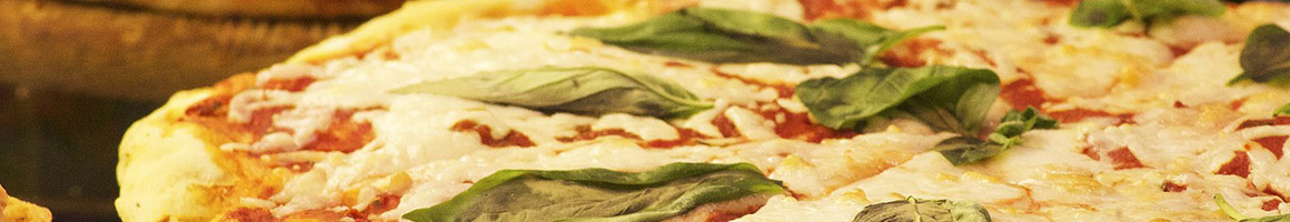 Eating Italian Pizza at Armettas Italian Grill and Pizzeria restaurant in Dale City, VA.